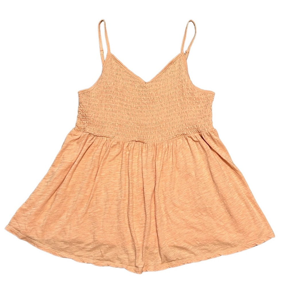 ***SOLD*** Torrid / V-Neck Smocked Babydoll Tank